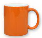 кружка хамелеон оранжевого цвета