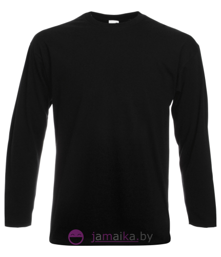 майка лонгслив мужская цвет черный