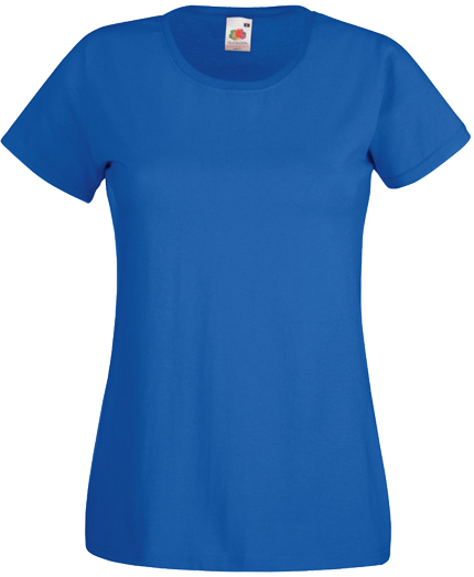 майка женская цвет синий