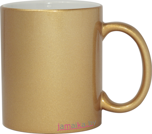 золотая кружка для сублимационной печати