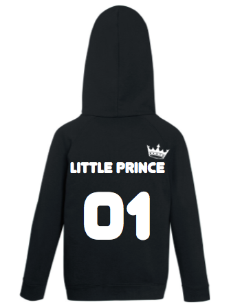 детская толстовка или байка худи с надписью little prince