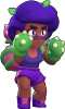 Принт Rosa brawl stars brawlers для печати на майке, футболке, толстовке, свитшоте, кепке или кружке