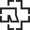 Принт Rammstein logo 1 для печати на майке, футболке, толстовке, свитшоте, кепке или кружке