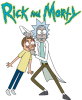 Принт Rick and Morty для печати на майке, футболке, толстовке, свитшоте, кепке или кружке