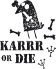 Принт Каркай! or die для печати на майке, футболке, толстовке, свитшоте, кепке или кружке